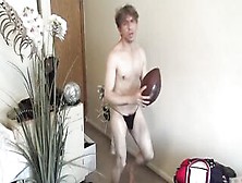 Pretty Model Dances With Football Clip Shoot Gets Xxx Recruited!