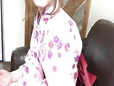 Japanese Geisha Wants To Show You Her Natural Tits Before Engaging In Sex
