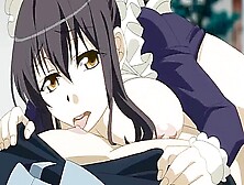 Horny Young Dude Fucking A Dark-Haired Maid Hoe