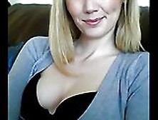 Blonde Camgirl Shows It All. Flv