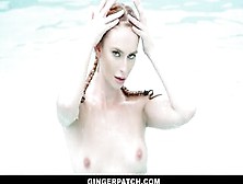 Gingerpatch - Petite Redhead Gets Fucked By Muscle Cock