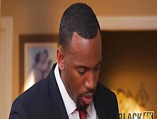 Black4K.  Black Man Catches Boss Masturbating And Satisfies Her