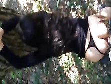 French Gal With A Great Ass Gets Shagged In The Woods