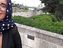 A Stunning Hijab Arab Cunt With Mouth Getting Screwed Inside Anal And