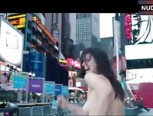 Lina Esco Running Topless On Street – Free The Nipple