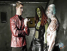 You Want To Try My Alien Pussy? Gamora And Star-Lord
