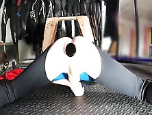 Wetsuit Anal Sex Toy Play