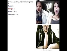 Huge Dong Amazes Omegle Girl