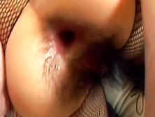 Hairy Cunt Girl Fucked In Pussy And Ass