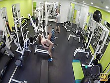 Lovely Redhead Teen Linda Sweet Getting Her Tight Pussy Fucked Hard At Gym