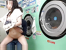 Girl And I Feeling Horny At Laundromat So We Both Have Sex