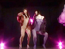 Jap Girls Fur Dance