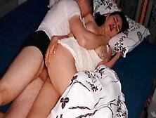 Day 1-3 Stepmother Share Bed With Stepson At Holiday.  Surprise Fuck With Cum In Pussy And Mouth
