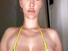 Lindsey Pelas Huge Tits Bouncy Bikini