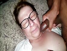 Wife Forced To Let Stranger Cum On Her Face