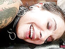 Tattooed Anal Dyke Rimmed And Fucked In Gaping Asshole