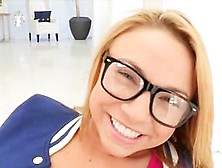 Katerina In Glasses Fucked With Big Dick