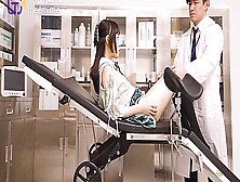 Asian School Goirl Tease Her Doctor And Ends In Hot Fuck - Hot Asian Teen Orgasm On Doctors Cock P1