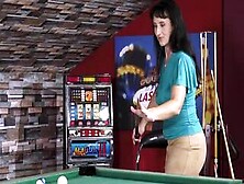 Horny Mature Woman Wants More Than Just Playing Pool