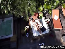 Drone Catches Lesbian Teens In The Act