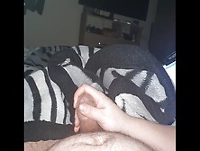Step Mom Hand Slips Under Step Son Underwear Playing With Cock Till He Cums