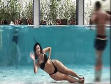 Ssunbiki Korean Model Showing Off Her Huge Bouncing Tits And Wide Hips
