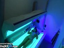 Big Boobs Japanese Fucks In Tanning Bed