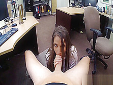 Huge Booty Woman Gets Fucked By Pawn Man In His Office