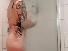 Bbw Arabian Milf Take A Shower