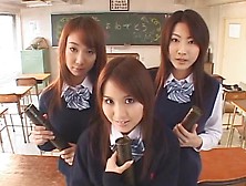 Exotic Japanese Chick Megumi Haruka,  Marin Akizuki,  Ryo Akanishi In Horny Jav Clip