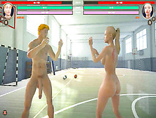 Bobby Hill Vs Bitsy (Naked Fighter 3D)
