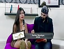 Bella Colombiana Culona En Televisión