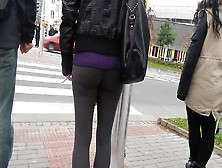 Super Hot Ass In Extremely Tight Leggings - Young Teen