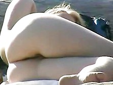Nude Sunbathing Girls Are Shot With A Hidden Camera