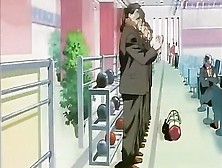 Dashing Anime Girl With Short Hair And Big Tits Fucked Hard