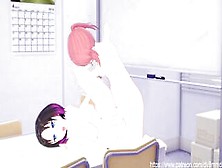 Miss Kobayashi's Maid Dragon - Shemale Hentai Kobayashi Bangs Elma In The Office Anime