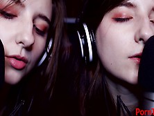 Aftynrose Asmr - Twin Moaning Breathing Kissing Licking