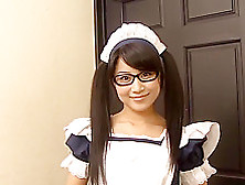 Love Saotome Pigtailedmaid With Glasses