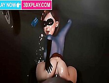 Hard Doggystyle Fuck With Superhero Masked Elastigirl,  3D Porn From The First Person