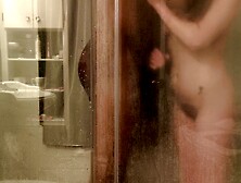 Petite Teen Has Some Shower Fun With A Bbc