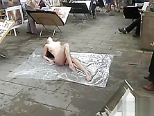 Nude Public Girl In Barcelona
