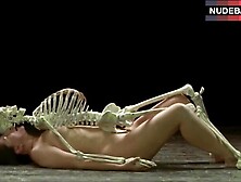 Marina Abramovic Lying Naked With Skeleton – The New Yorker Presents