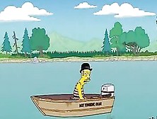 Simpsons Cartoon Sex: Homer Fucking Marge