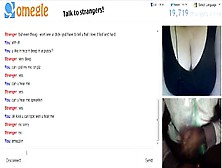 Omegle 88 (Women Juggling Her Big Tits For Cum)