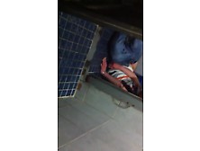 Passed Out In Public Toilet