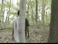 Bbw Black Girl Anal Fucked In The Woods