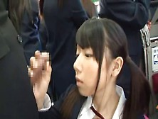 Cute Japanese Schoolgirl Teen Gets Groped