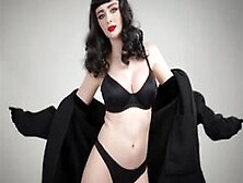 Kristen Lanae Black Bikini Sexy Tease Video