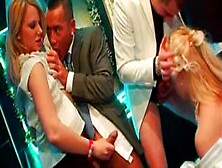 Hottie Brides Taking Fat Cocks At A Wild Party
