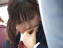 Schoolgirl Groped By Stranger In A Bus. Mp4